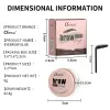 향상제 눈썹 스타일링 젤 3D 깃털 야생 눈썹 왁스 방수 길고 오래 지속되는 눈썹 눈썹 여성 메이크업 스코프 비누 화장품