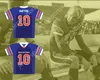 Custom Qualquer nome Número masculino Juventude/crianças Wyatt Russell Zook Haythe 10 Metro City State Statesmen Football Jersey Top Stitched S-6xl