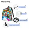 Tassen struikelen jongens rugzak mannen cartoon print rugzakken polyester stijlvolle middelbare school tassen dagelijkse kerstcadeau -rucksack