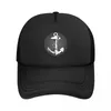 Ball Caps Anchor Mesh Baseball Cap Unisex Hip-Hop Sun Nautical Captain Hat Adjustable Snapback Dad Summer Trucker Hats