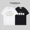 Mens T-shirt Designer Tshirts Casablanca T-shirts Fashion Hommes T-shirts décontractés Street Tennis Club Casa Blanca Shirts Luxury Shirts ShortSleeves SweetShirt xxxl