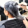Bath Accessory Set Silicone Hair Cutting Guide Collar étanche Cap avec des directives Petelé Dye pour Salon Home