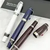 Pens Mont Limited Edition Fountain Pen 14K Extendretract nib 4810 Bohemia Luxury Diamond Clip Writing Smooth