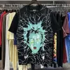Hellstar Designer T-shirt Luxury Fashion Brand Graphic Graffiti Coton Coton Hellstar Shirt Tee Casual Womens Hellstar Mens T-shirts Clain à manches courtes 9427