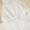 Fille robe bébé robe en mailles élégantes