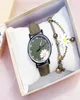 Women039s watch s Dress Woman039s Clock Daisy Flowers Lovely ladies039watches Bracelet Set Random Mat Learn watches Reloj2980831