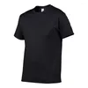 Herrenanzüge B9028 Marke Cotton Herren T-Shirt O-Neck Pure Color Kurzärmel Männer T-Shirt XS-3xl Man T-Shirts Top Tee für männlich