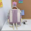 Backpacks JOYPESSIE Fashion Girls Cute Backpack Shoulder Bag Sweet Candy Color Schoolbag for Teens Rucksack High School Bookbag Mochila