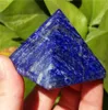 Decorazione per la casa cristallo naturale lavoro manuale piramide intero lapis naturale lapis lazuli gemstone cristallo piramide punto guarigione afghani2126114