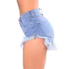 Summer Women Tassels Sexy Denim Shorts Fashion Jeans Slim Womens Clothing Top Calidad S-2xl 240418