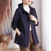 Women's Jackets Autumn 2024 Korean Short Causal Hooded Windbreaker Famale All-match Jacket Ladies Baseball Uniform