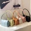 Shoulder Bags 2024 Niche Set Macaron Color Underarm Handbag Soft Multi-Layer File Holder Fashion Baguette Bag Wholesale Women Handbags