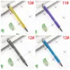 13 Kleur Aluminium Ballpoint Groothandel Pennen Studenten Stationerij Writing Ball Point Metal Pen Business Signature Advertentie Geschenk TH0378