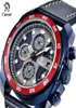 PVD BLÅ OCYSA Luxury Caesar Fashion Man Quartz Movement Chronograph Waterproof Sport Male Mens Designer Watches armbandsur Watc4515727