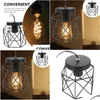 Plafonniers Corridor géométrique Light Nordic Style Asle Lampe Vintage Entrée Pendentif suspendu pour restauration Dining Living Room Dro Dhpke