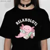 Camiseta feminina fofa dinossauros bolhas de chá camiseta feminina desenho anime strtwear camisetas femininas harajuku feminino engraçado roupas y240420