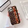 Piękny designerski skórzany lake telefoniczne dla iPhone'a 16 15 14 13 12 11 Pro Max Case 14pro 13pro 12pro 11pro xr xs plus gniazdo