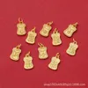 Acessório de geomancas Método antigo Método areia cor de ouro pêssego de Deus da riqueza Koi Sabedoria Ordem da listagem de bracelete DIY Acessórios