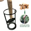 Hammer Firewood Distributor Manual Firewood Distributeur Wedge Hatchet Handgemaakte gietijzeren aanmaakvuurvaardigheid splitter dropshipping