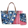 Väskor Hycool Polynesian Tribal Tote Bag Custom Print Designer Purses Luxury Brand Logo Purses and Handbags Women Wholesale Custom