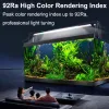 Aquariums Super Slim Led Aquarium Light Aquatic Plant Grow Lighting Extensible Waterproof Clip on Lamp för Fish Tank 1665cm Fish Tank