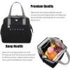 Väskor Vinnare Ny värmeisolerad lunchlåda Tote Cooler Bag Bento Pouch Lunch Container School Food Storage Väskor