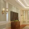 Wall Lamp Copper European Style Living Room Light Bulb Luxury Bedroom Bedside American Corridor Stairs Pure