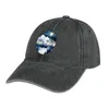 Bérets Loonlit Snow Cowboy Hat Tamiker Beach Golf Cap Fomes Men