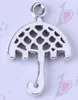 DIY Retro Silverbronze Umbrella Pendant Fit Bracelets or Necklace Charms alloy Jewelry 400pcslot 332855931581016106