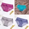 Pants 7pcs Exy Metties Women's Iace Bielizna stała kolorowe krótkie krótkie krótkie krótkie krótkie krótkie briefy Kobieta bawełniana bieliznę 210720