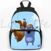 Backpacks Grizzy and the Lemmings Backpack Girls Boys School Sac Sunlight Grizzly Bear Sac à dos Étudiants Cartoon Rucksack Travel Mochila