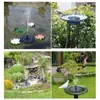 Dekoracje ogrodowe 16 cm fontanna słoneczna basen wodny staw dekoracja dekoracji ptaków korzysta