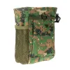 Förpackningar som jaktar Tactical Magazine Dump Drop Reloader Recycle midjepaket Molle ammo Pouch Pack Airsoft Gun Accessories Sundries Pouch