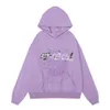 Mens designer spder hoodie rosa dimma hoodie hoody tracksuit tröja tröja ung thug 555555 ängel hoodies hög kvalitet y2k tröjor bomullskläder 6om0