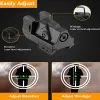 SCOPES PISTOL GRÖN LASER SYNT passar Picatinny Weaver Rail Military Handgun Hunting Laser med USB -laddningsbar kabel för vapenpistol