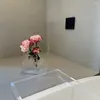 Vazen bloemencontainer gemakkelijk te reinigen stabiele stondige stijl bureaublad bloemen vaas plantenhouder huisdecoratie
