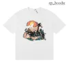 Rhude New 2024 Designer Mens T Shirt Fashion Graphic Printed Womens Mens Clothing Rhude Shirt Short Sleeve Letter Graffiti Loose Rhude Shirt High Quality Tee 9808