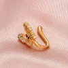 Непефортированные Ushaped Nose Clip Fake Peercing Jewelry Butterfly Rings Fashion Septum Nariz 240407