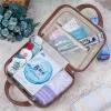 Suitcases 14 Inch Simple Cosmetic Case Women Small Travel Bag Storage Suitcase for Female Portable Light Boarding Luggage Organizer Case