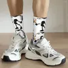 Skarpetki męskie hip hop retro czarny szalony unisex pr roli harajuku wzór wydrukowany śmieszne nowość happy crew sock chłopcy prezent