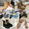 2024 Designer Boots popular Trendy Women Short Booties Ankle Boot Luxury Soles Womens Party Thick Heel size 35-40 Chunky hiking SMFK GAI black Free shipping