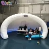 8x5x4mH (26x16x13ft) Newly custom made inflatable half dome tent blow up igloo canopy marquee for camping party event decoration toys sports