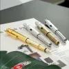 Kalemler Yüksek Kaliteli Ağır Klasik Çeşme Yüksek Grade Business Metal Metal Vintage Fountain Pen Okulu Malzemeleri