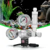 Équipement Universal Fish Aquarium CO2 Regulator Counter Counter Solénoïde Kit de soupape