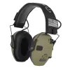 Protecteur 2PCS Chauffage électronique Casque à casque Earme d'oreille Muffs Tactical Gun Amplification Sound Protection auditive NRR 23DB