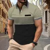 2024 MENS CASA CASUALE POLO CASUALE VINECK BUSTANTE BUSTANTE STRIPE MAGHATING THIRT SUBBLIMAZIONE SUBBLIMAZIONE TOTTO 240419