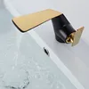 Bathroom Sink Faucets BAKALA Faucet Black Gold Single Handle Cold Switch Water Mixer Taps Wash Basin Deck Mounted