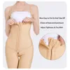 Women Abdominal Liposuction Compression Garments Legs Stomach Post Surgery Weight Loss Body Shaper With Zipper Stage 1 And 2 240409