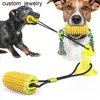 Pet toy corn molars with suction cups and string toothbrushes pets products industry company supplier