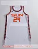 Maglie da basket personalizzate Sun 42 Brionna Jones 25 Tiffany Mitchell 11 Shey Peddy 5 Kianna Smith 25 Alyssa Thomas 24 Sydney Wiese 13 Jocelyn Willoughby